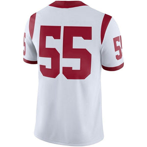 #55 USC Trojans Nike Game Jersey - White