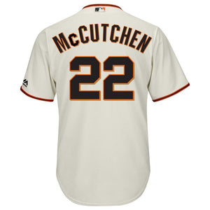 Andrew McCutchen San Francisco Giants Majestic Cool Base Player Replica Jersey - Cream