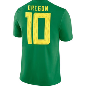 #10 Oregon Ducks Nike Game Jersey - Green