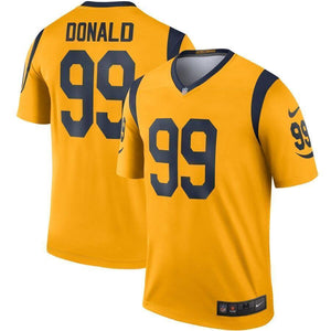 Aaron Donald Los Angeles Rams Nike Color Rush Legend Player Jersey - Gold