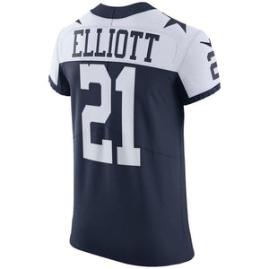 Ezekiel Elliott Dallas Cowboys Nike Alternate Vapor Untouchable Elite Jersey - Navy