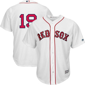 Jackie Bradley Jr. Boston Red Sox Majestic Home Official Replica Cool Base Player Jersey - White