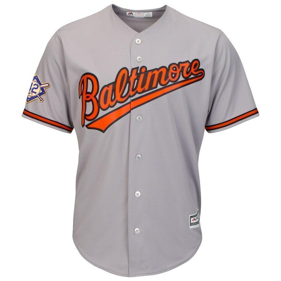 Baltimore Orioles Majestic 2019 Jackie Robinson Day Official Cool Base Jersey – Gray