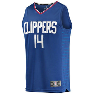 Terance Mann LA Clippers Fanatics Branded Fast Break Replica Jersey Royal - Icon Edition