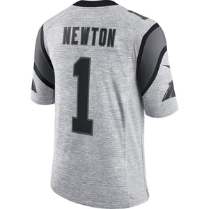 Cam Newton Carolina Panthers Nike Gridiron Gray II Limited Jersey - Gray