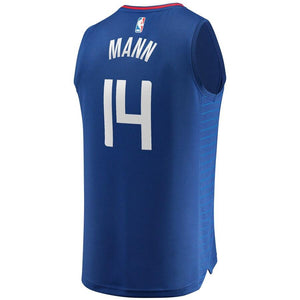 Terance Mann LA Clippers Fanatics Branded Fast Break Replica Jersey Royal - Icon Edition