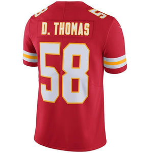 Derrick Thomas Kansas City Chiefs Nike Retired Player Vapor Untouchable Limited Throwback Jersey - Red