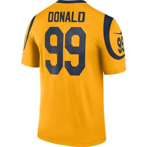 Aaron Donald Los Angeles Rams Nike Color Rush Legend Player Jersey - Gold