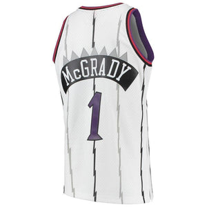 Tracy McGrady Toronto Raptors Mitchell & Ness 1998-99 Hardwood Classics Swingman Jersey - Purple/White