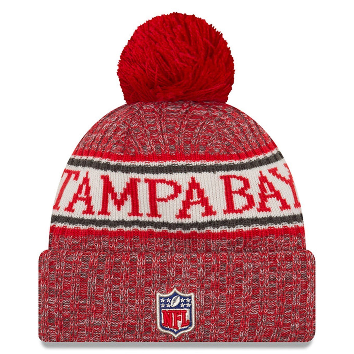 Tampa Bay Buccaneers New Era 2019 Knit Hat – Red