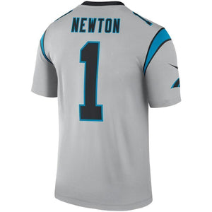 Cam Newton Carolina Panthers Nike Inverted Legend Jersey - Silver