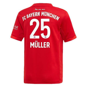 Thomas Müller Bayern Munich Home Soccer Jersey 2019-20 Jersey – Red