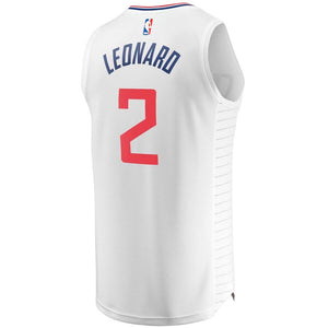 Kawhi Leonard LA Clippers Fanatics Branded Fast Break Replica Jersey White - Association Edition