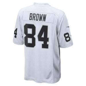 Antonio Brown Oakland Raiders Nike Game Jersey - White