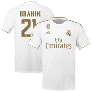 Brahim Díaz Real Madrid Home Soccer Jersey 2019-20 Jersey – White