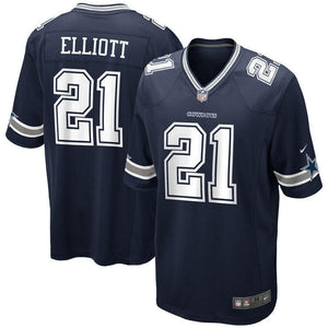 Ezekiel Elliott Dallas Cowboys Nike Game Jersey - Navy