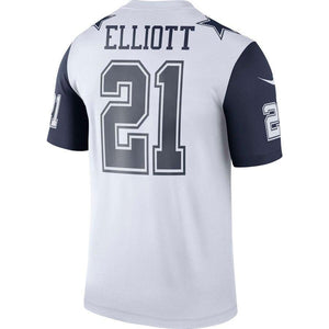 Ezekiel Elliott Dallas Cowboys Nike Color Rush Legend Jersey - White