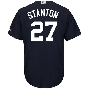 Giancarlo Stanton New York Yankees Majestic Cool Base Replica Player Jersey - Navy