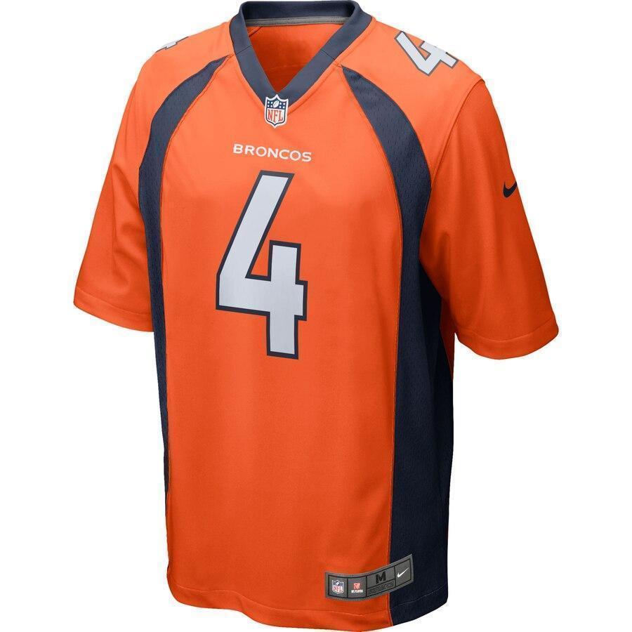 Case Keenum Denver Broncos Nike Game Jersey - Orange