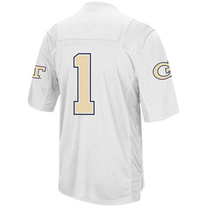 Georgia Tech Yellow Jackets Colosseum Football Jersey - White