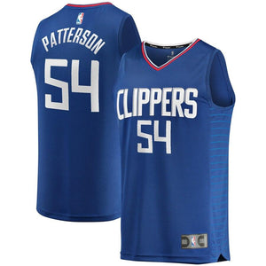 Patrick Patterson LA Clippers Fanatics Branded Fast Break Replica Jersey Royal - Icon Edition