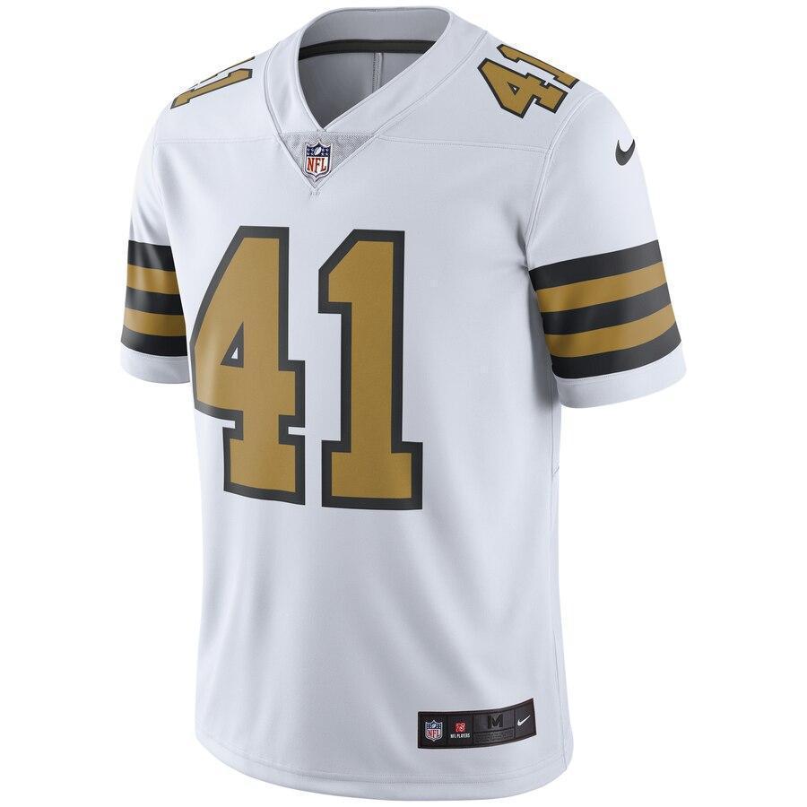 Alvin Kamara New Orleans Saints Nike Vapor Untouchable Color Rush Limited Player Jersey - White