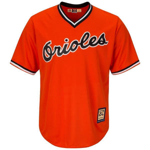 Cal Ripken Jr. Baltimore Orioles Majestic Big & Tall Cooperstown Cool Base Player Jersey - Orange