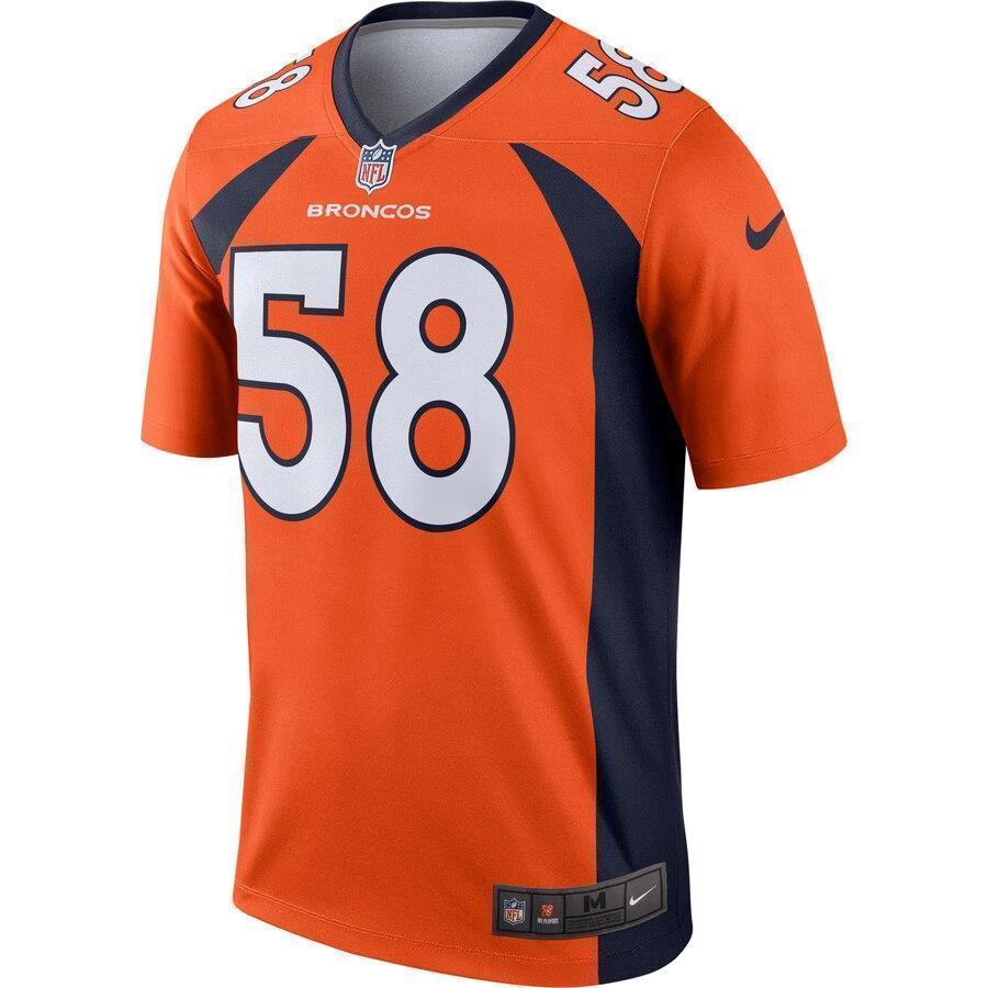 Von Miller Denver Broncos Nike Legend Jersey - Orange