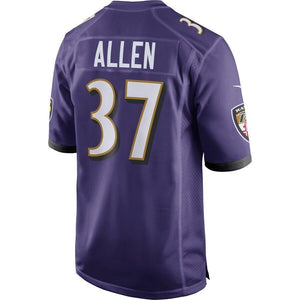 Javorius Allen Baltimore Ravens Nike Game Jersey - Purple