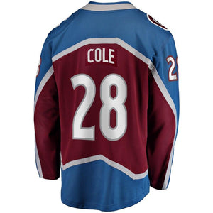 Ian Cole Colorado Avalanche Fanatics Branded Home Breakaway Player Jersey - Maroon