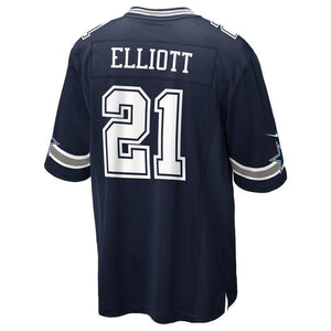 Ezekiel Elliott Dallas Cowboys Nike Game Jersey - Navy