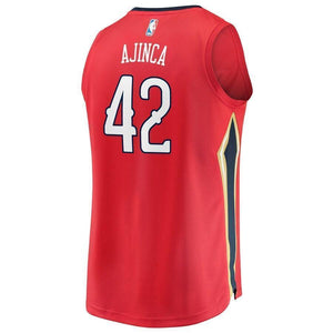 Alexis Ajinca New Orleans Pelicans Fanatics Branded Fast Break Player Jersey Red - Statement Edition