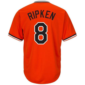 Cal Ripken Jr. Baltimore Orioles Majestic Big & Tall Cooperstown Cool Base Player Jersey - Orange