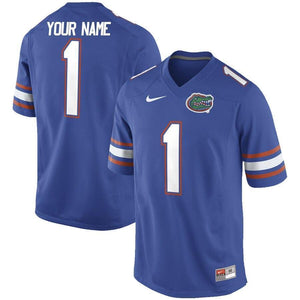 Florida Gators Nike Custom Replica Football Jersey - Royal