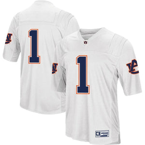 Auburn Tigers Colosseum Football Jersey - White