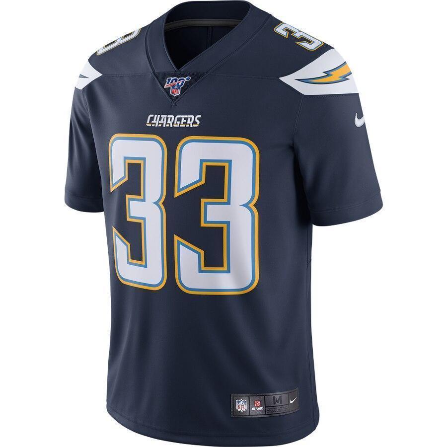 Derwin James Los Angeles Chargers Nike NFL 100 Vapor Limited Jersey - Navy