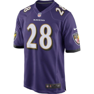 Terrance West Baltimore Ravens Nike Game Jersey - Purple