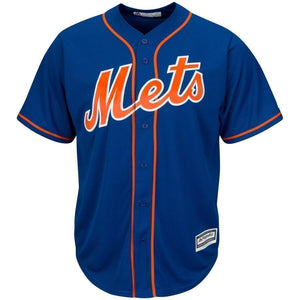 Jacob deGrom New York Mets Majestic Cool Base Player Jersey - White/Royal