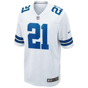 Ezekiel Elliott Dallas Cowboys Nike Game Jersey - White