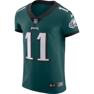 Carson Wentz Philadelphia Eagles Nike Vapor Untouchable Elite Player Jersey - Midnight Green