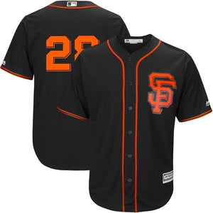 Buster Posey San Francisco Giants Majestic Official Team Cool Base Player Jersey – Cream/Black