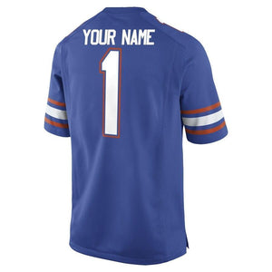 Florida Gators Nike Custom Replica Football Jersey - Royal