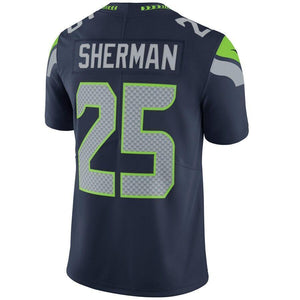 Richard Sherman Seattle Seahawks Nike Vapor Untouchable Limited Player Jersey - College Navy