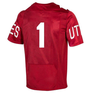 #1 Utah Utes Under Armour College Football 150th Anniversary Special Game Jersey - Red