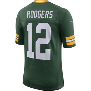 Aaron Rodgers Green Bay Packers Nike NFL 100 Vapor Limited Jersey - Green