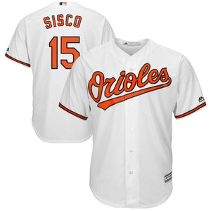 Chance Sisco Baltimore Orioles Majestic Home Cool Base Player Jersey - White