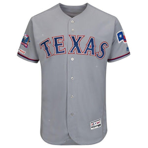 Elvis Andrus Texas Rangers Majestic Alternate Collection Flex Base Player Jersey – Royal/Gray