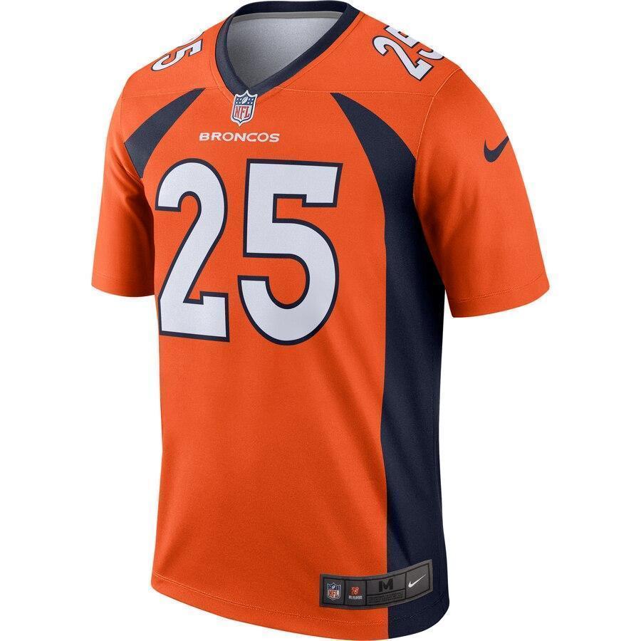 Chris Harris Jr Denver Broncos Nike Legend Jersey - Orange