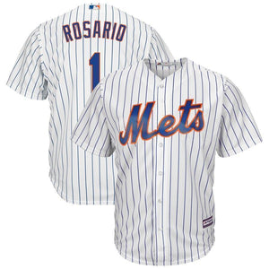 Amed Rosario New York Mets Majestic Cool Base Player Jersey - White