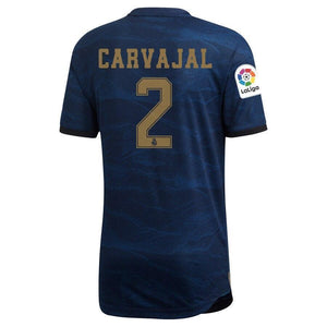 Daniel Carvajal Real Madrid Away Soccer Jersey 2019-20 – Blue